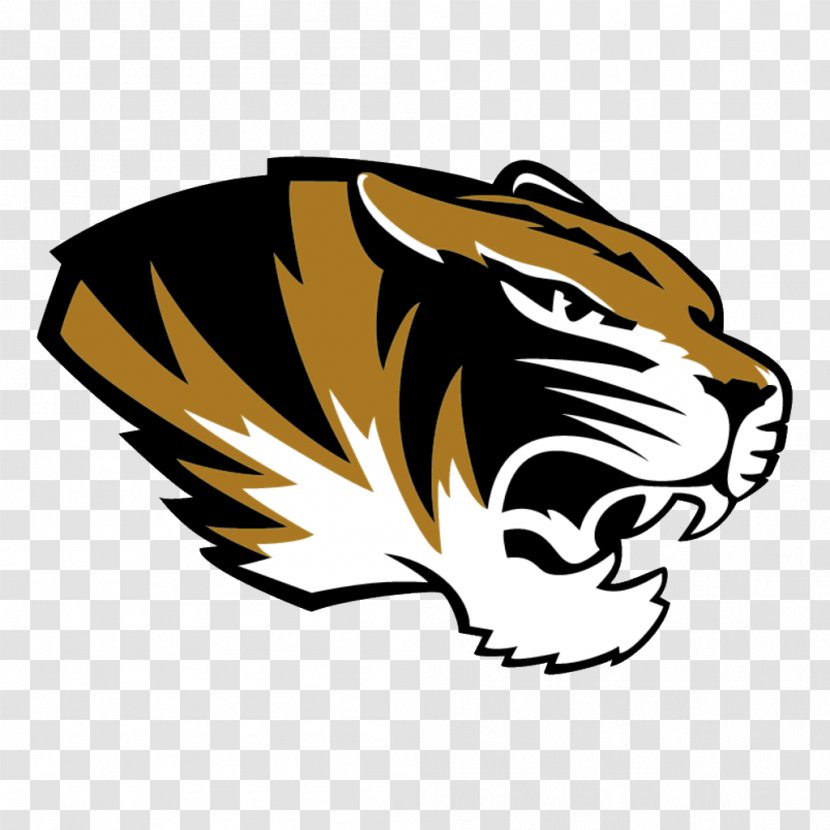University Of Missouri Tigers Football Softball Baseball Women's Basketball - Wolf Transparent PNG