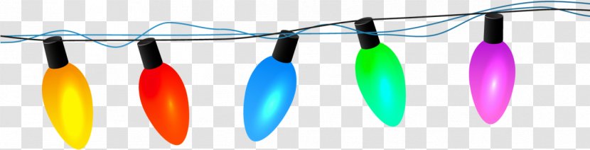 Christmas Light Bulb - Incandescent - Plastic Transparent PNG