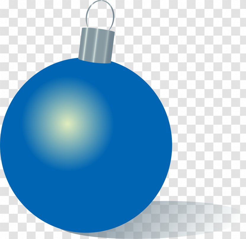 Christmas Ornament Tree Clip Art - And Holiday Season - Simple Blue Transparent PNG