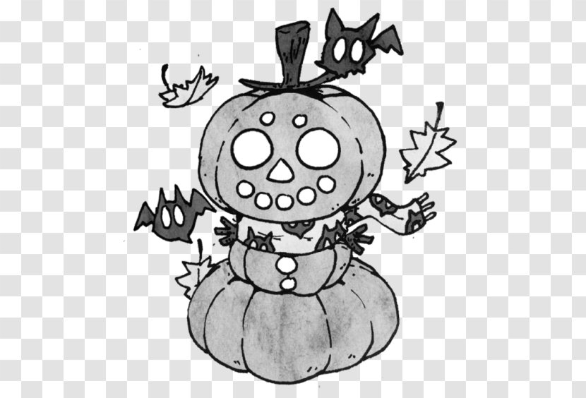 Jack-o'-lantern Drawing Vertebrate Clip Art - Tree - Taeyong Jack Frost Halloween Transparent PNG