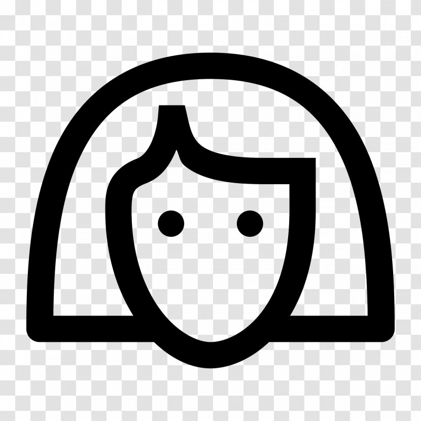 Emoticon Emoji - Black - White Collar Transparent PNG