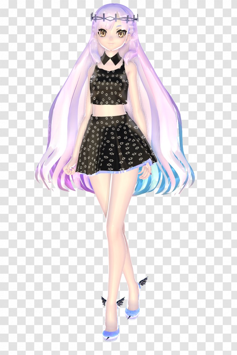 MikuMikuDance Mayu Hatsune Miku Megpoid - Frame - Goth Transparent PNG