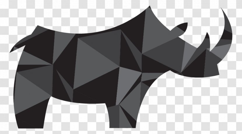 Black Rhinoceros Image White Graphics - Mammal - Rhino Transparent PNG