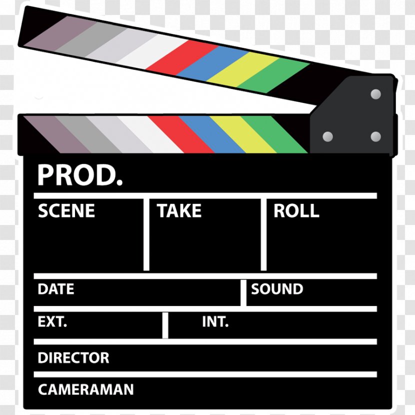 Clapperboard Film Director Clapboard - Camera - Directors Transparent PNG