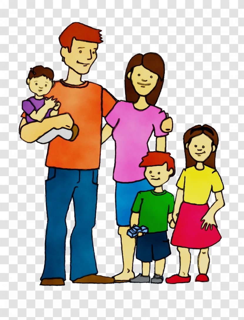 People Social Group Cartoon Child Sharing - Wet Ink - Playing With Kids Interaction Transparent PNG