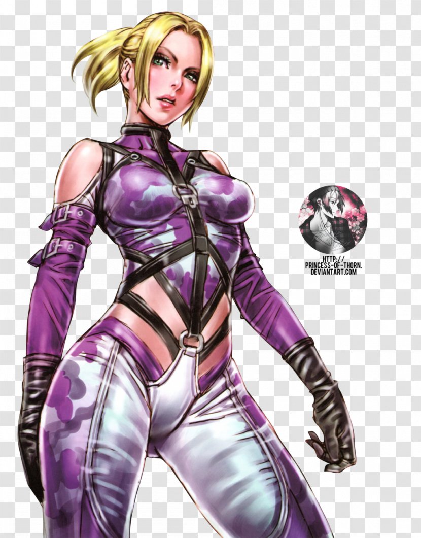 Nina Williams Tekken Tag Tournament 2 Death By Degrees Anna - Silhouette - Tree Transparent PNG