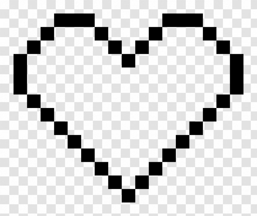 Pixel Art - Heart - Old Age Transparent PNG