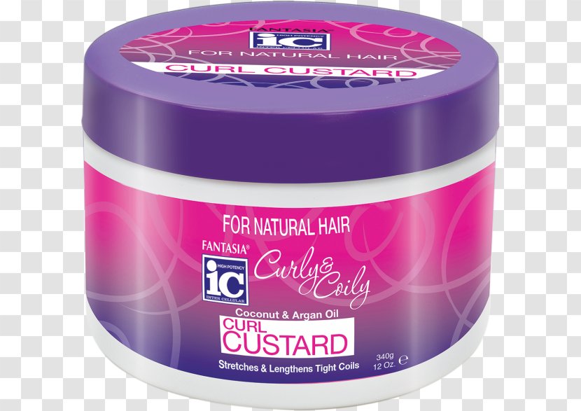 Aunt Jackie's Curl La Defining Custard Cream Fantasia Oil Transparent PNG