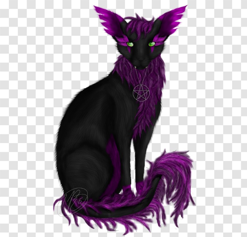 Whiskers Cat Demon Dog - Like Mammal Transparent PNG