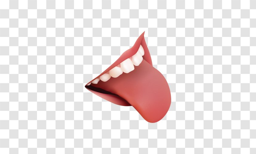 Mouth Lip Euclidean Vector Smile - Frame - Protruding Tongue Transparent PNG