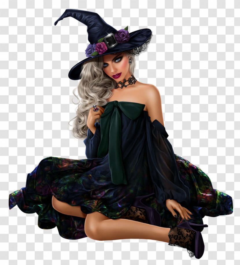 Witchcraft Jolie Sorcière Image - Witch Transparent PNG