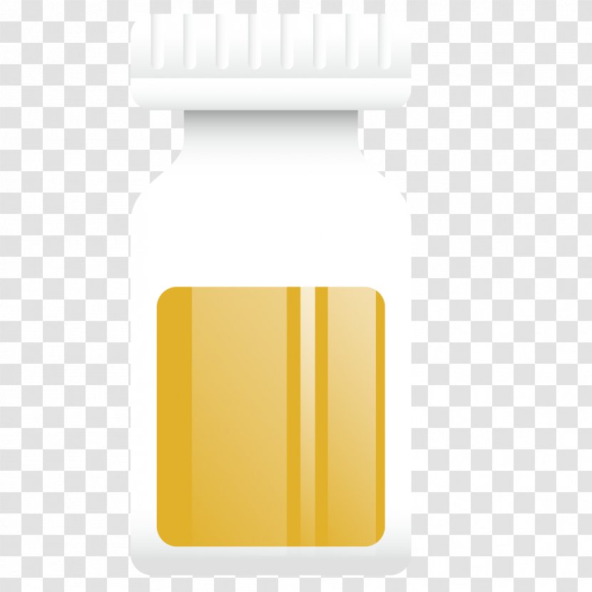 Health Therapy - Yellow - Vector Bottle Container Treatment Transparent PNG