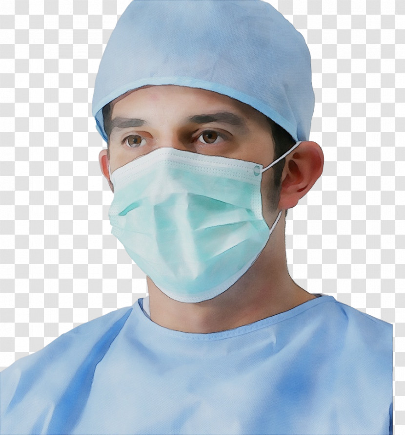 Face Medical Procedure Surgeon Scrubs Head Transparent PNG