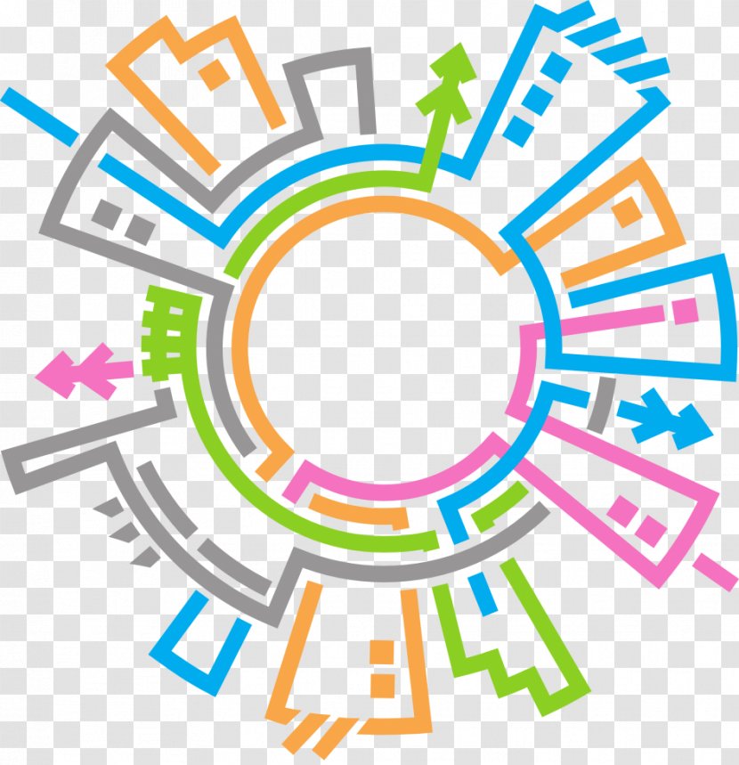 Smart City Graphic Design Brand Logo Text - Technology - RTI Reading Goals Transparent PNG