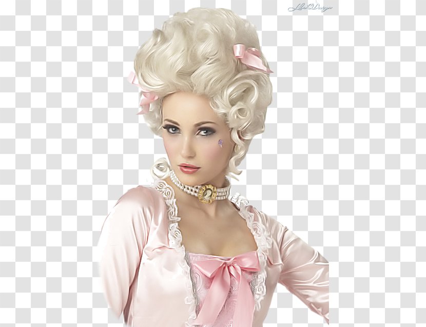 Marie Antoinette French Revolution Wig Costume Clothing - Party Transparent PNG