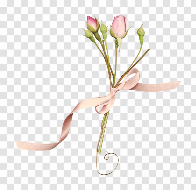 Floral Design Cut Flowers Pink Garden Roses - Flower Transparent PNG