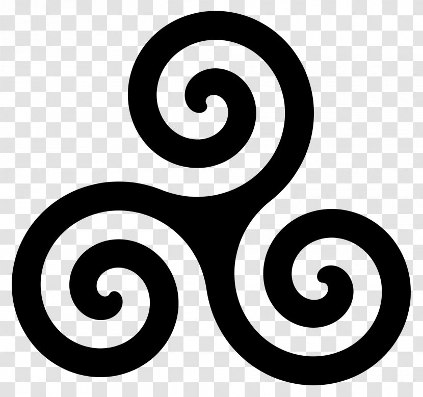 Triskelion Spiral Symbol Celts Celtic Art - Flower Transparent PNG