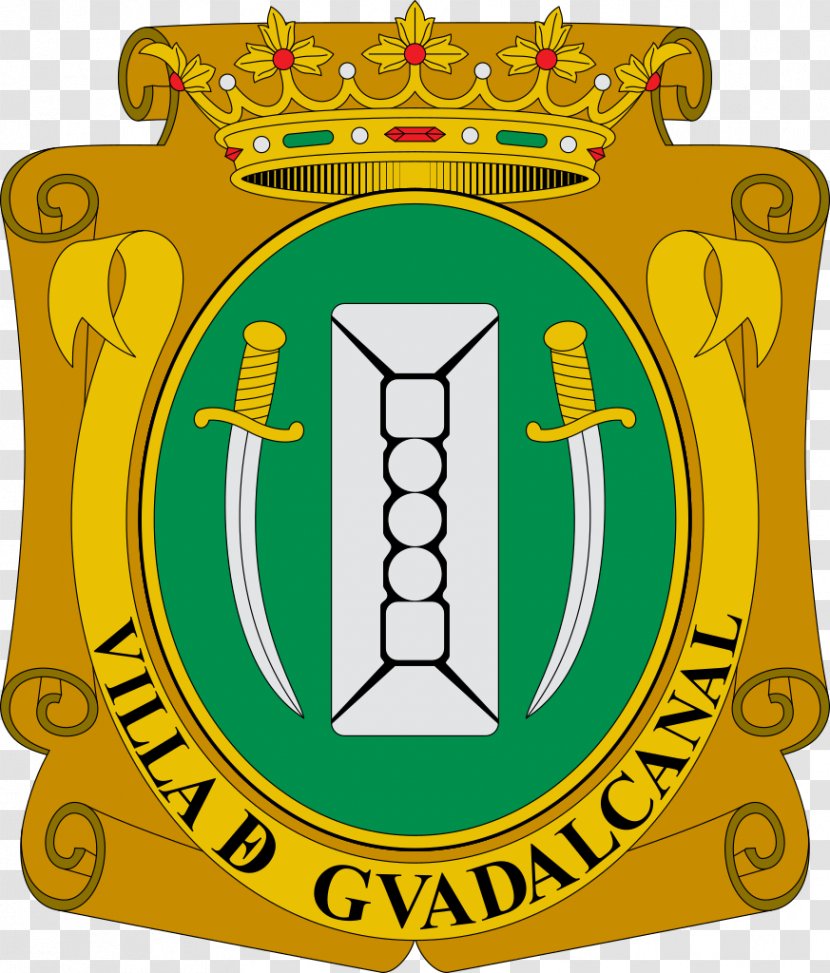 Guadalcanal, Seville Pedro De Ortega Valencia Escutcheon Coat Of Arms - Logo - Villa Vector Transparent PNG