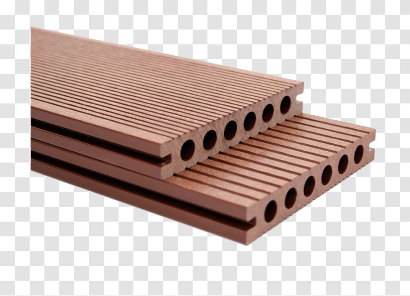 Composite Material Floor PVC Decking Wood - Woodplastic Transparent PNG