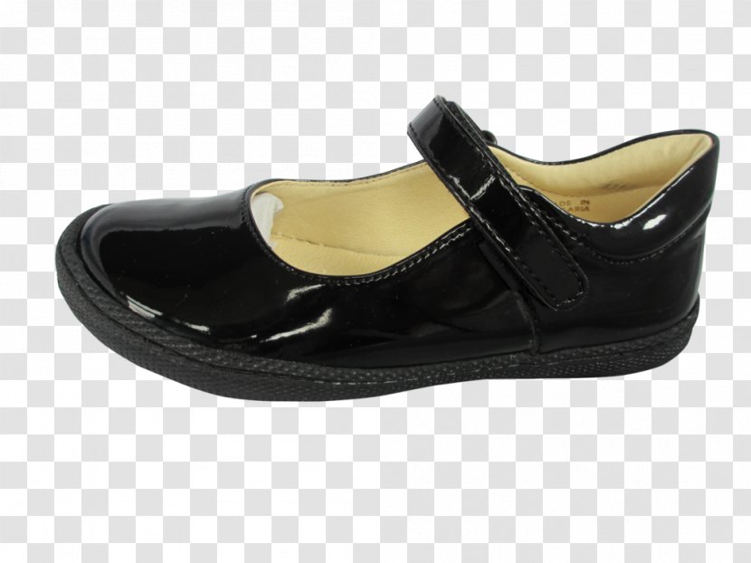 Slip-on Shoe Slide Leather Sandal - Black Transparent PNG