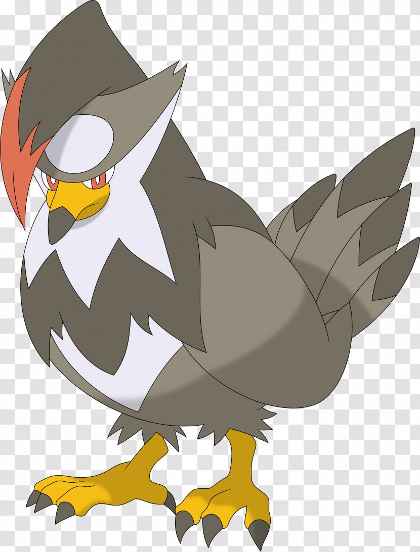 Pokémon Diamond And Pearl Platinum X Y Staraptor Staravia - Pokemon Go - Ash Ketchum Transparent PNG