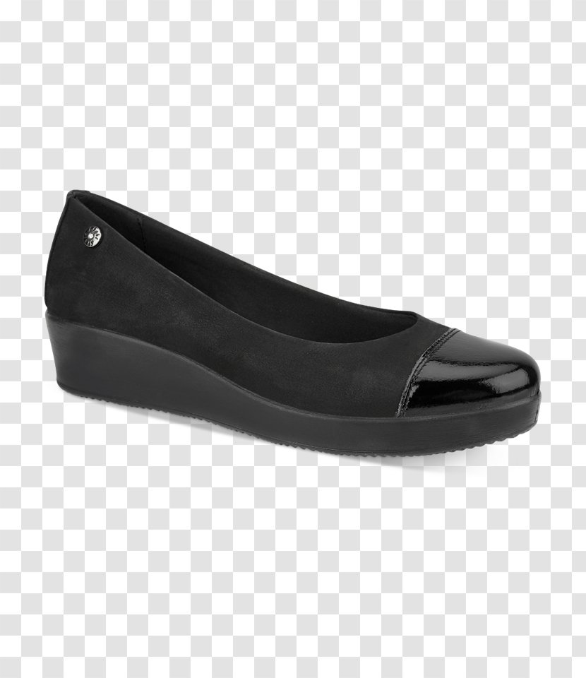 Ballet Flat Shoe Sandal Wedge Sneakers - Black Transparent PNG
