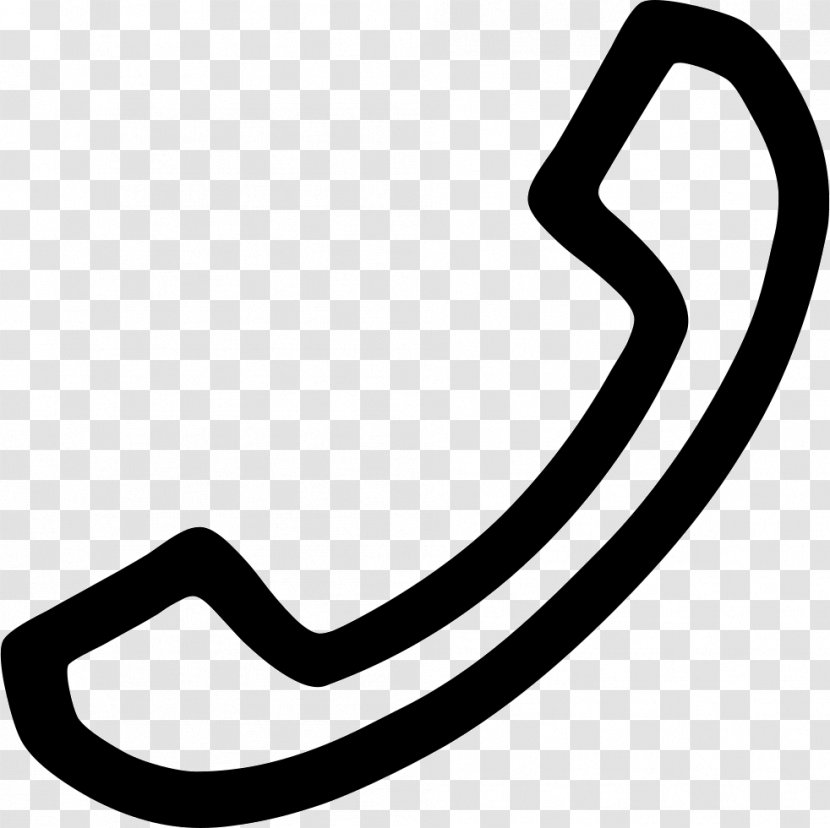 Line White Clip Art - Make Phone Call Transparent PNG