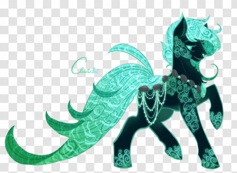 Pony Horse Starfall Stallion Undertale - Mythical Creature - Peacock Vibrant Transparent PNG