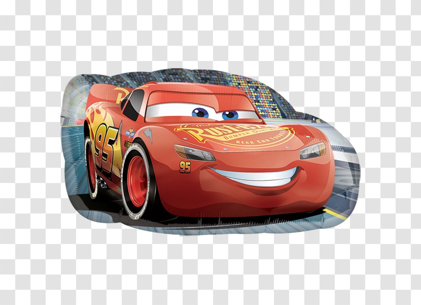 Lightning McQueen Balloon Jackson Storm Cars - Party Transparent PNG