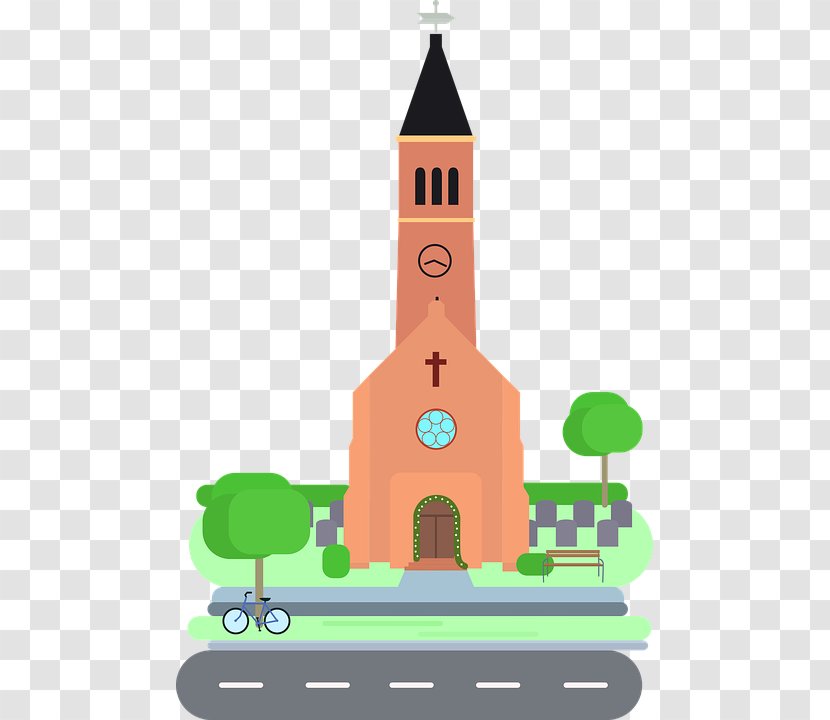 Church Bell Tower Download - Display Resolution Transparent PNG