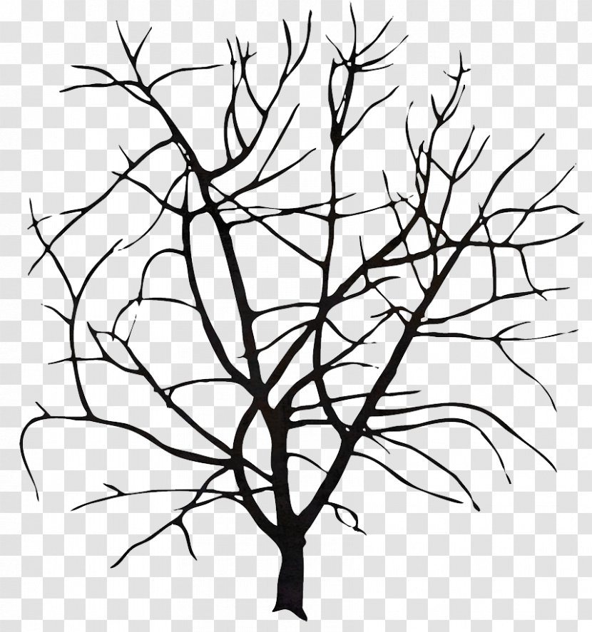 Wall Decal Tree Sticker Photography Monochrome - Flower - Embellishment Transparent PNG