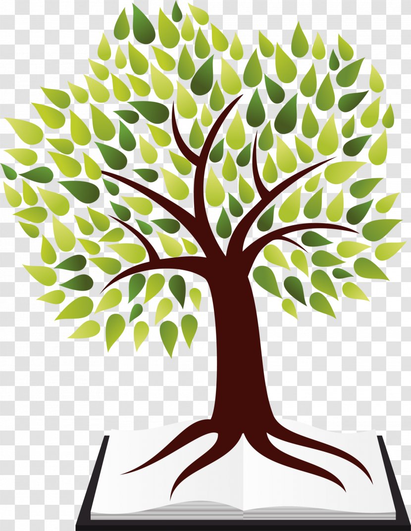 Tree Creativity Logo Illustration - Green And Simple Trees Transparent PNG