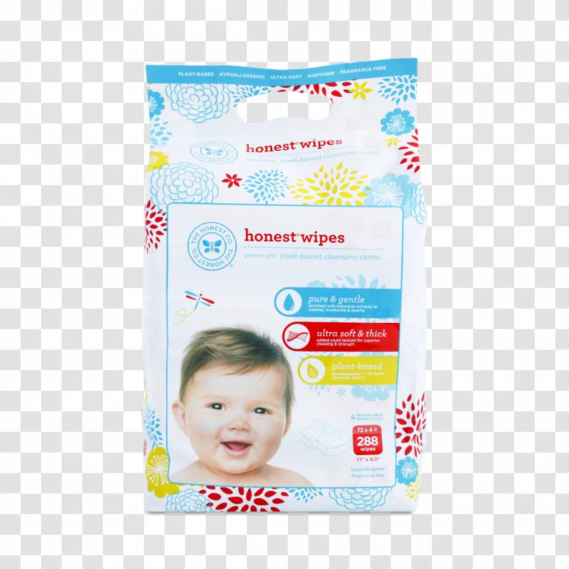 Diaper Wet Wipe The Honest Company Textile Convenience - Business - Baby Wipes Transparent PNG