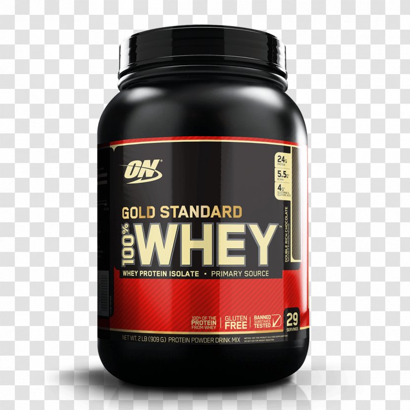Dietary Supplement Optimum Nutrition Gold Standard 100% Whey Cream Protein - Milk Transparent PNG