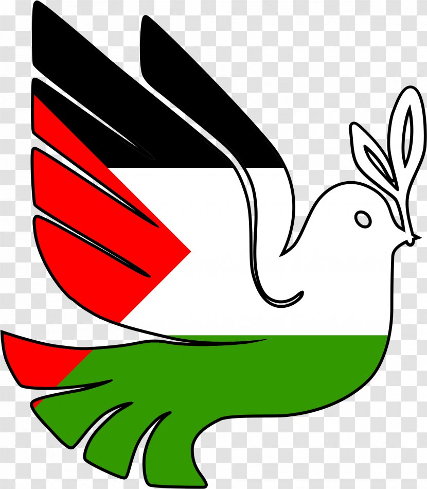 Flag Background - Palestine - Symbol Gesture Transparent PNG