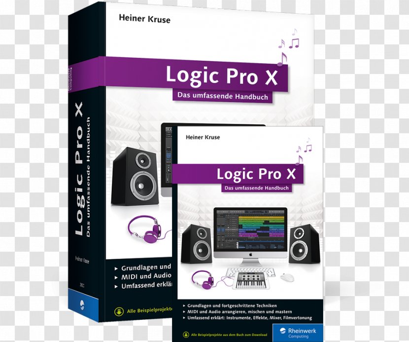Logic Pro X: Das Umfassende Handbuch. Mit Allen Neuerungen, Inkl. Alchemy Und Drum Machine Designer Ultimative Praxisbuch Zu Windows 8 E-book - Text Transparent PNG