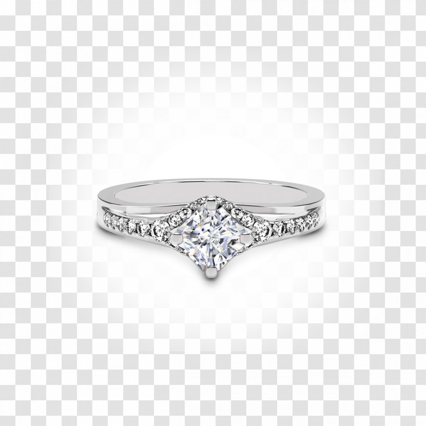 Wedding Ring Silver Bling-bling Body Jewellery Platinum - Blingbling Transparent PNG