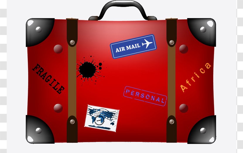 Suitcase Travel Baggage Clip Art Transparent PNG