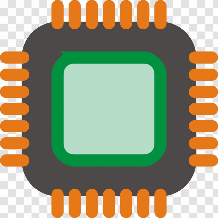 Central Processing Unit Clip Art - Digital Signal Processor - Chip Photo Transparent PNG