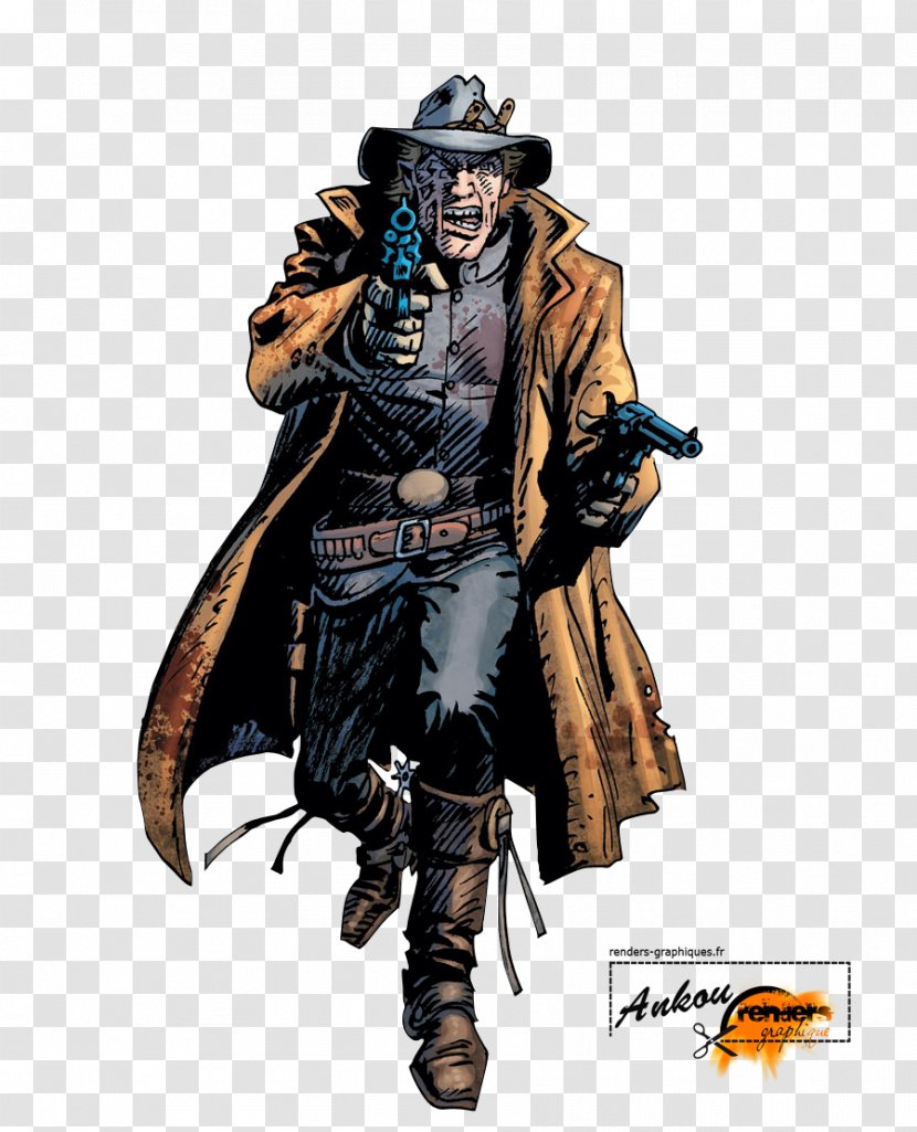 Jonah Hex: Guns Of Vengeance Comics American Frontier Weird West - Costume Design - Hex Transparent PNG