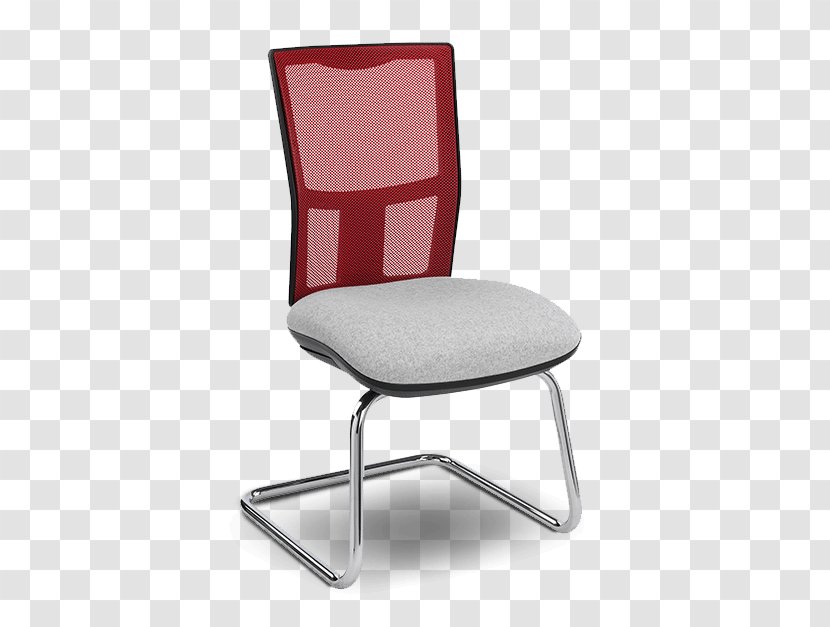 Table Office & Desk Chairs Furniture Plastic - Red White Mesh Chair Transparent PNG