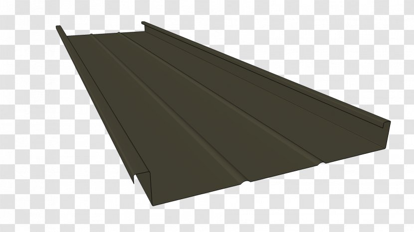 Metal Roof Material Steel - Pencil - Double Seam Transparent PNG