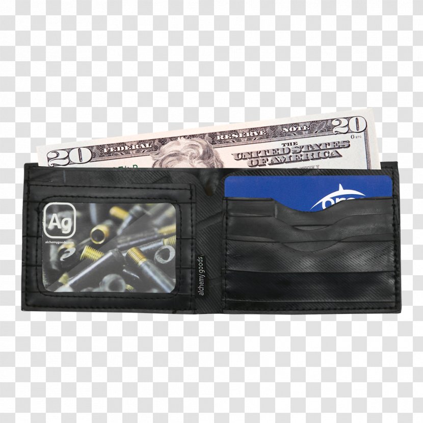 Wallet Bag Alchemy Goods Upcycling Pocket - Hardware Transparent PNG