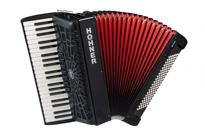 Piano Accordion Keyboard Hohner - Cartoon Transparent PNG