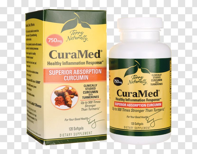 Softgel Dietary Supplement Curcumin Health Capsule - Swanson Products Transparent PNG