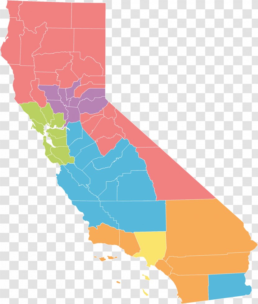 Southern California Cal 3 Northern Map Ballot Measure Transparent PNG