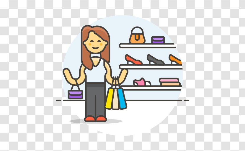 Clip Art Shoe Shopping Woman - Organization Transparent PNG