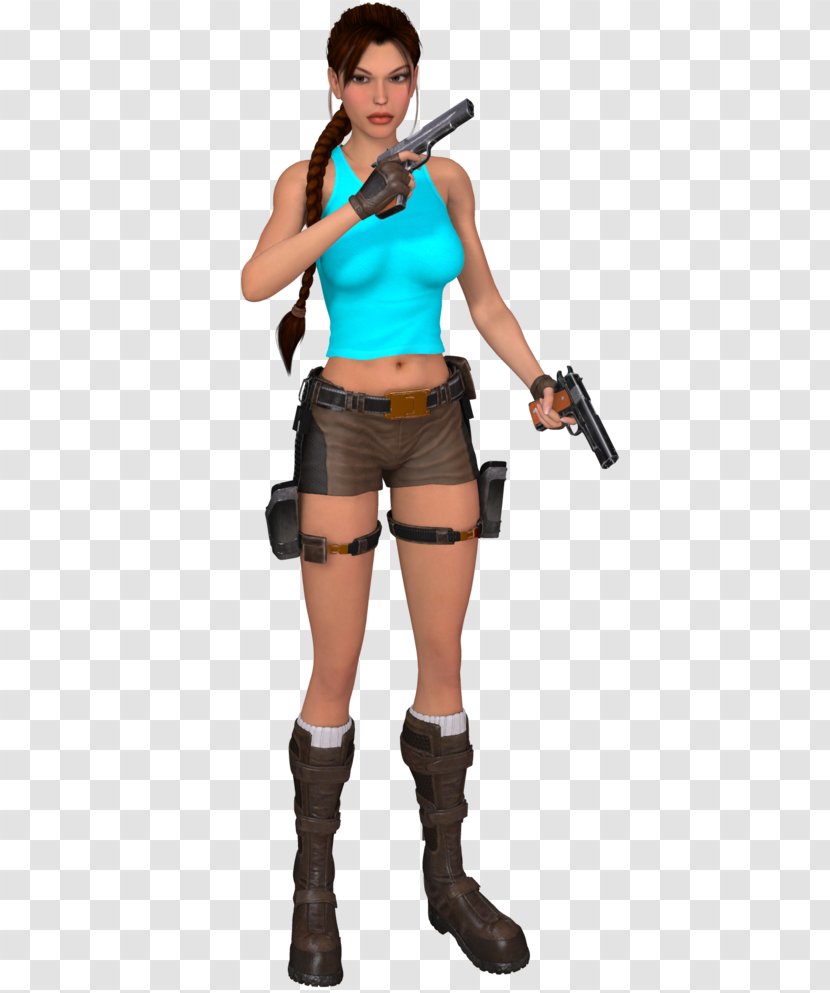 Lara Croft DeviantArt Digital Art Character - Frame Transparent PNG