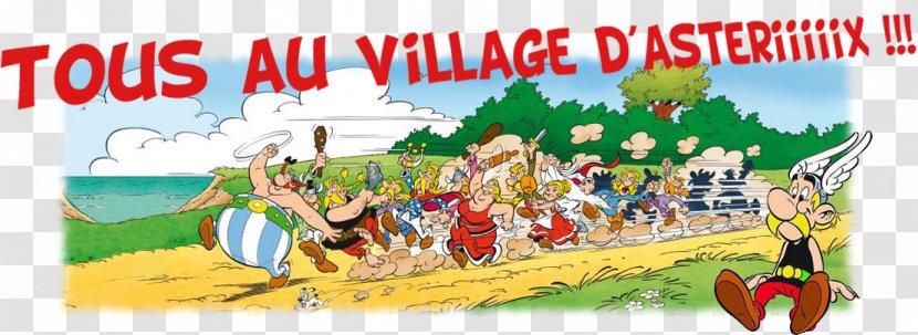 Asterix And Obelix's Birthday The Chariot Race Village - Art - Obelix Wallpaper Transparent PNG