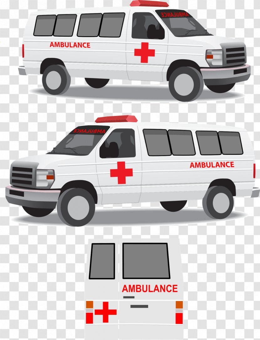 Ambulance Inkscape - Model Car Transparent PNG